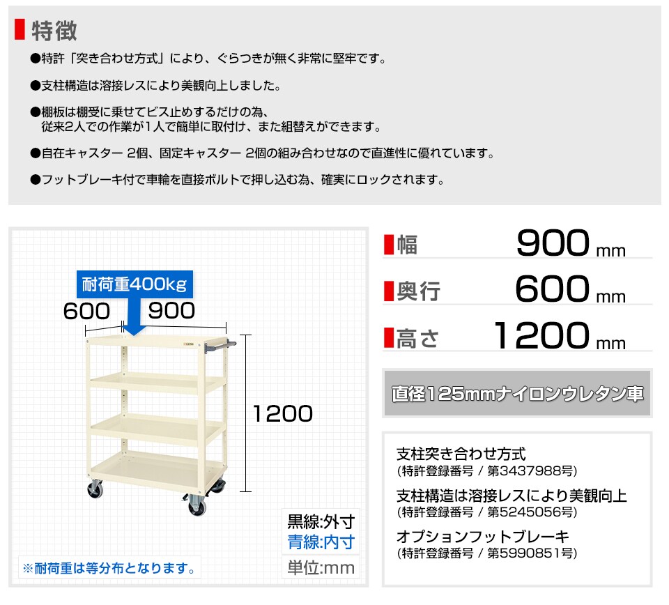 SKE-EGR-200LBRN 商品サイズ1