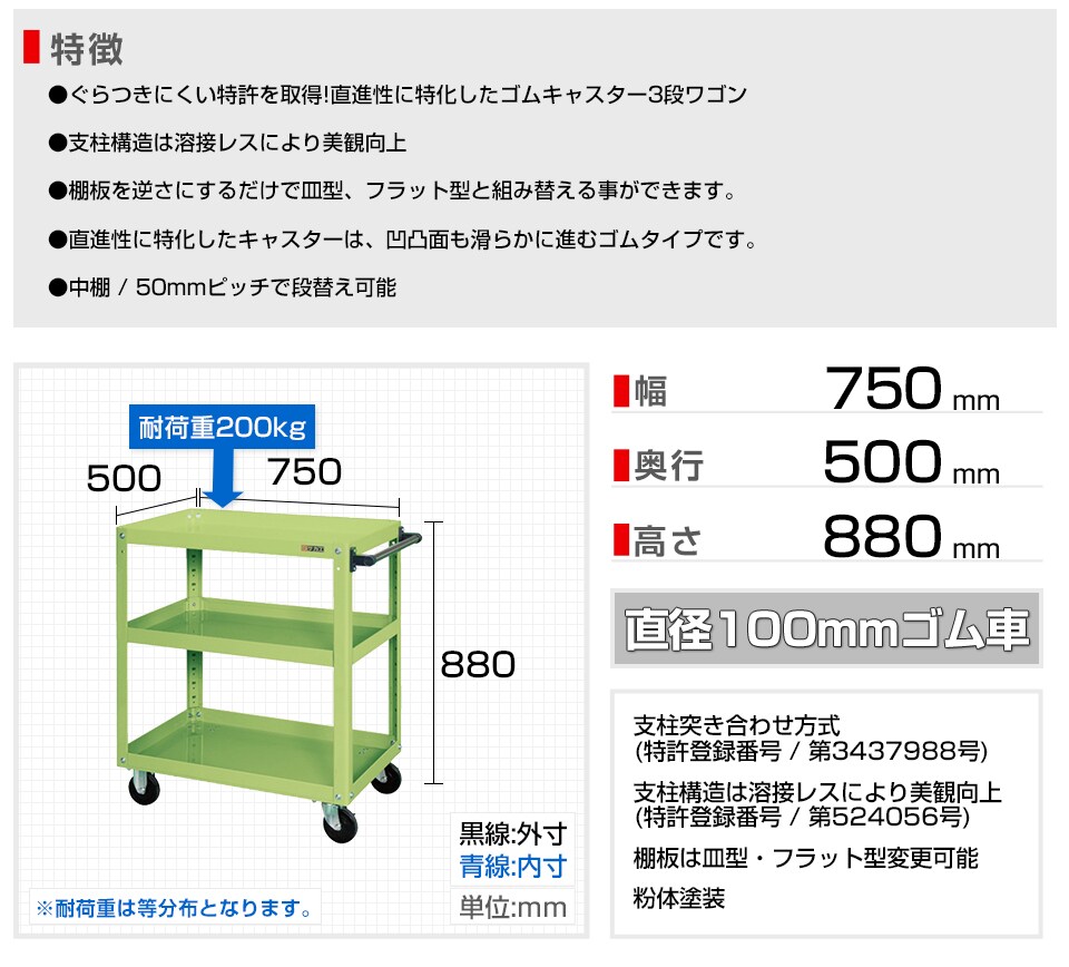 スペシャルset価格 送料別途 直送品 サカエ スーパーワゴン ゴム車 フットブレーキ付 Egr 0lbr 返品送料無料 Mecbo It