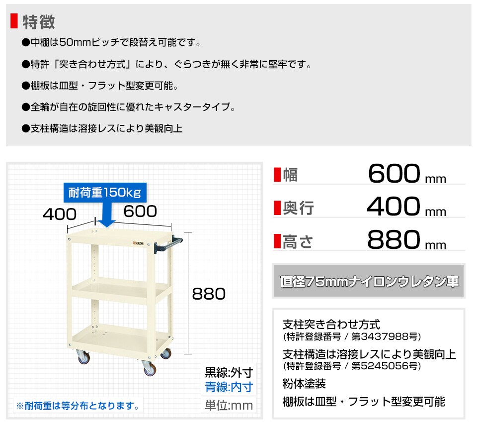SKE-EMR-150JNU 商品サイズ1