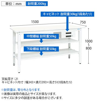 SAKAE/サカエ 軽量作業台(抗菌・抗ウイルス天板) KH-38VFG