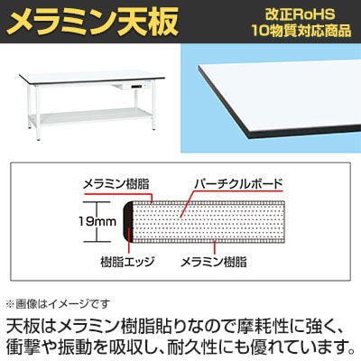 送料無料】 【抗菌加工】サカエ 軽量作業台KAタイプ キャビネット付き