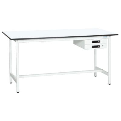 送料無料】 【抗菌加工】サカエ 軽量立作業台KADタイプ キャビネット