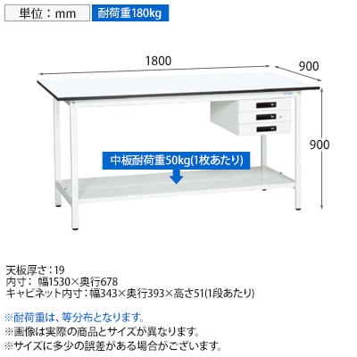 送料無料】 【抗菌加工】サカエ 軽量立作業台KADタイプ キャビネット