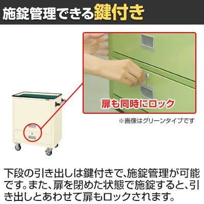 送料無料】 サカエ エスエスワゴン 幅700×奥行450×高さ880mm SS-A2NIの