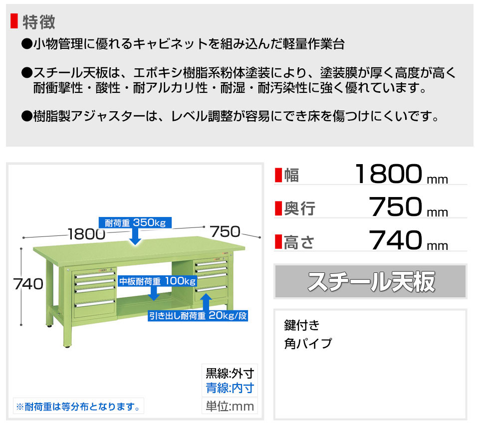 SKE-KK-69SSL42 商品サイズ1