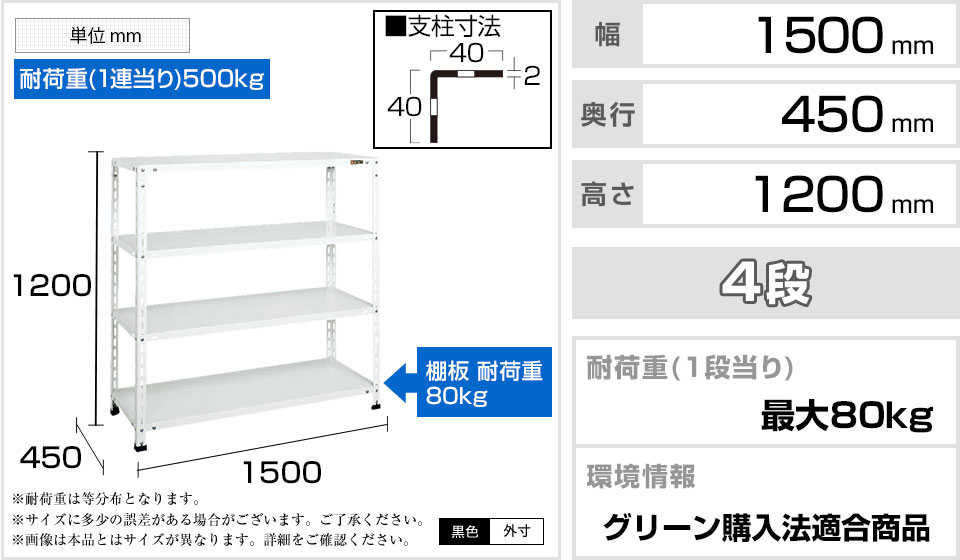 SKE-SHR1214P 商品サイズ1
