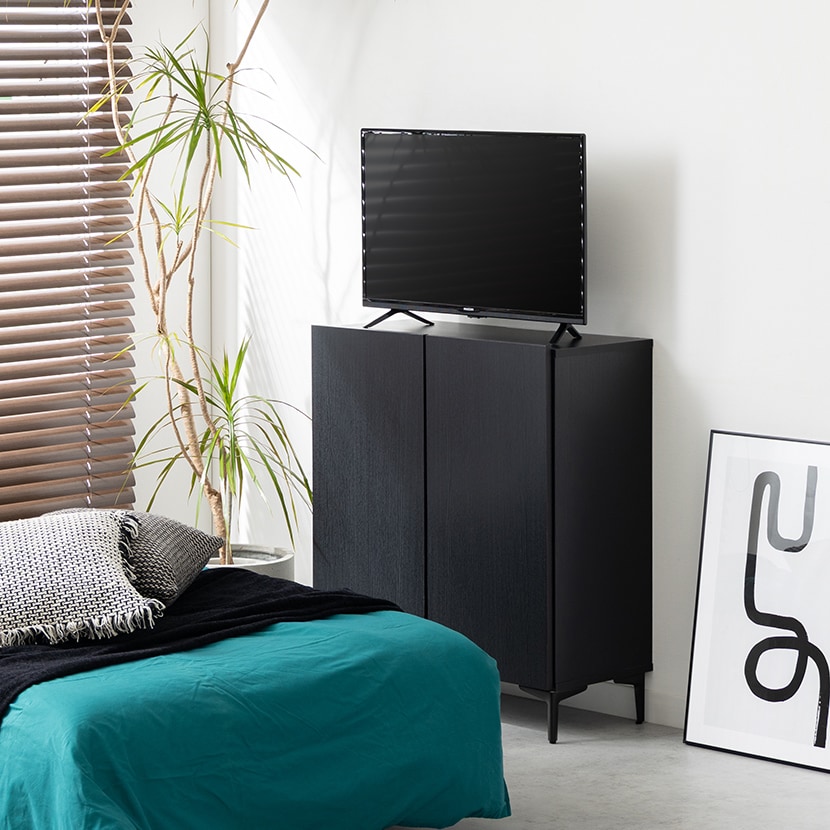 送料無料】 ハイタイプ テレビ台 サイドボード 引き出し 収納 脚付き