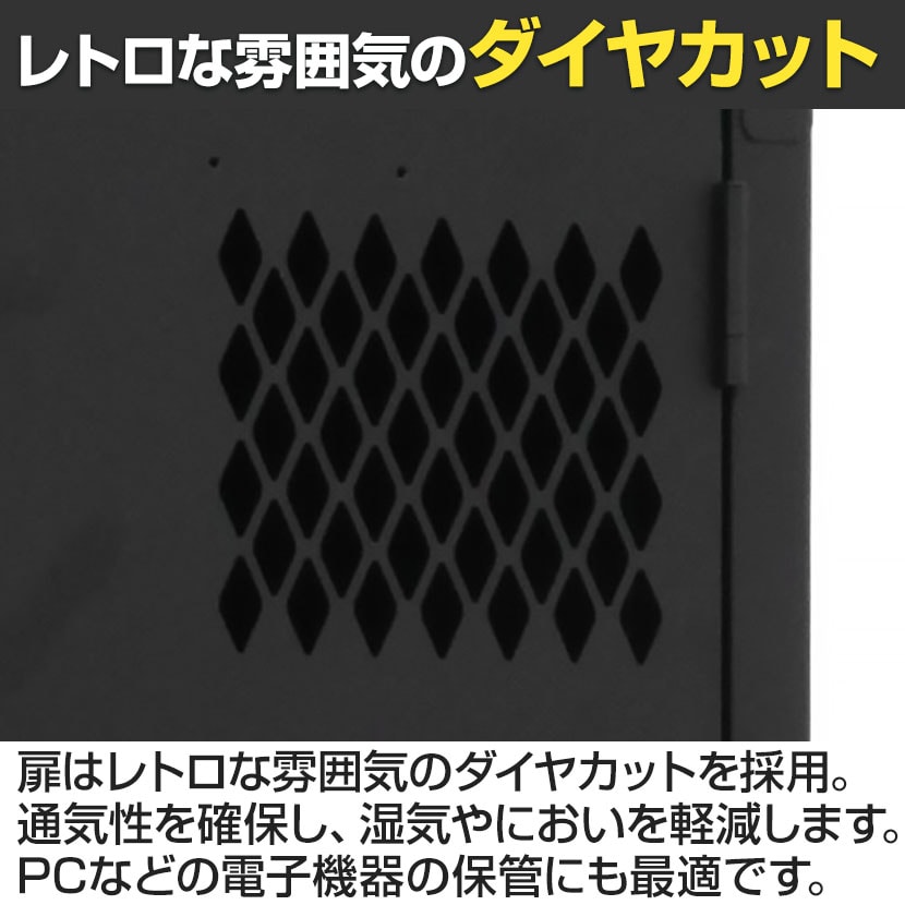 ヴィンテージ風ロッカー 2組版 ヴィンテージ風ロッカー 2組版