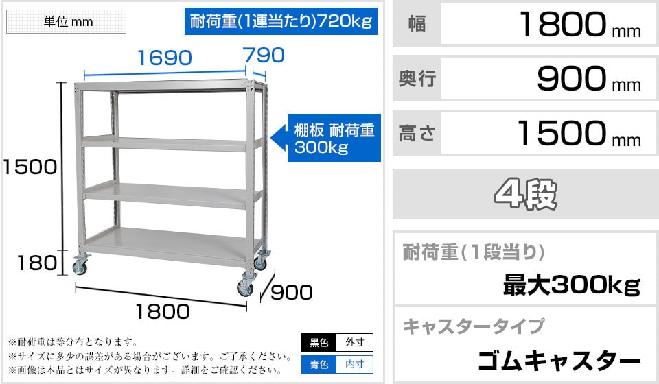 SR-GT189015-4 商品サイズ1