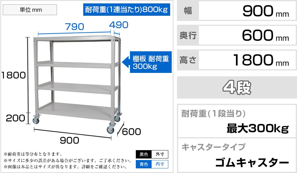 SR-GT906018-4 商品サイズ1