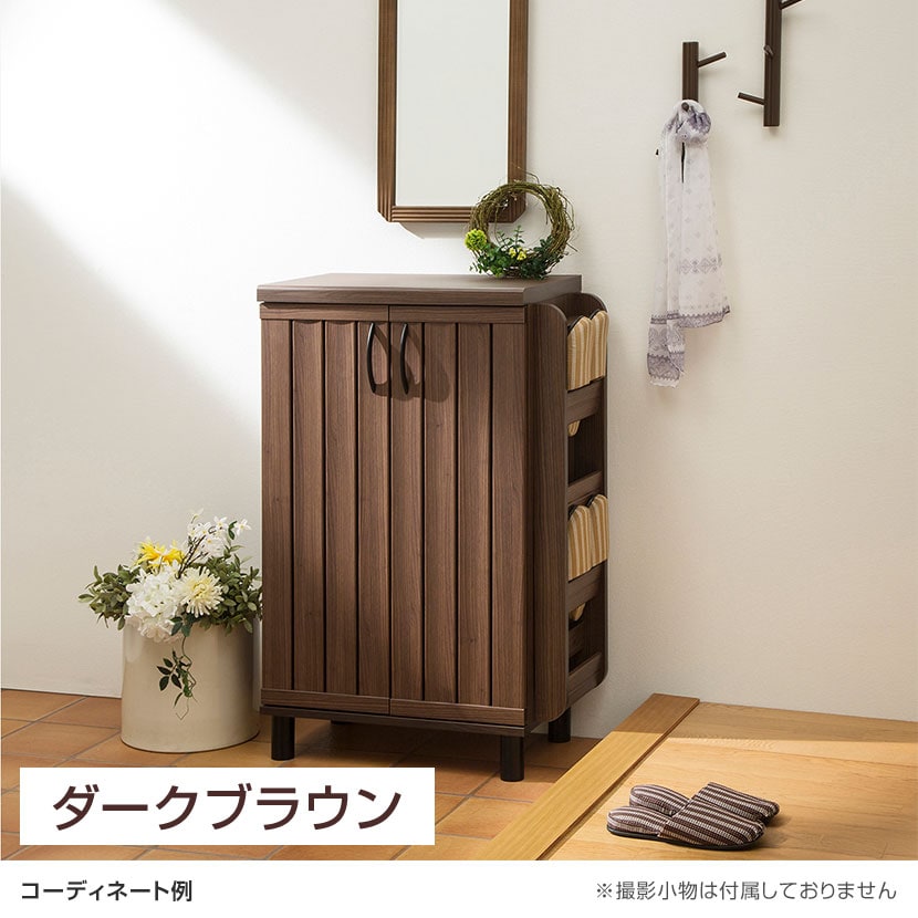 送料無料】 下駄箱 シューズボックス 通気性 抜群 約18足収納 スリット