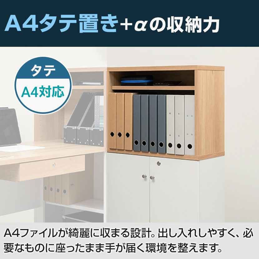 送料無料】 キャビネット システムキャビネット 収納棚 可動棚付き