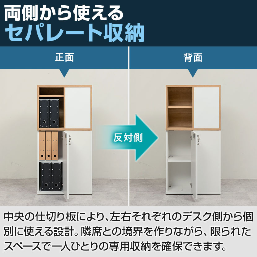 ぱぁるさん専用　木製ガラス扉キャビネット【引き取りの場合は送料分値引きします】 送料無料】 両面シェアキャビネット 収納棚 可動棚付き 木製 鍵付き扉