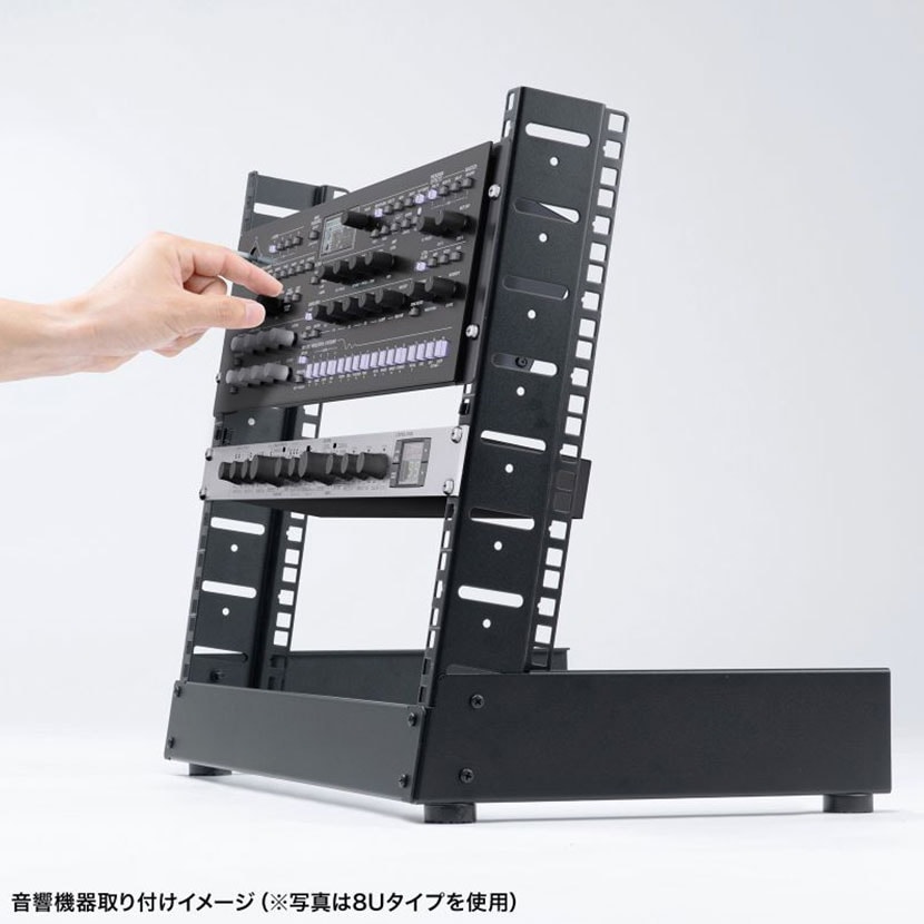 送料無料】 卓上19インチマウントラック(4U) ネットワークラック
