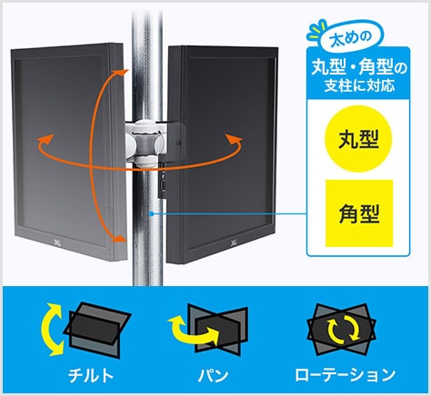 快適なポジションに調節