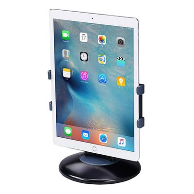 タブレットラック Ipad タブレットスタンド 直径180 台座 H210mm 支柱 の通販 送料無料 オフィスコム