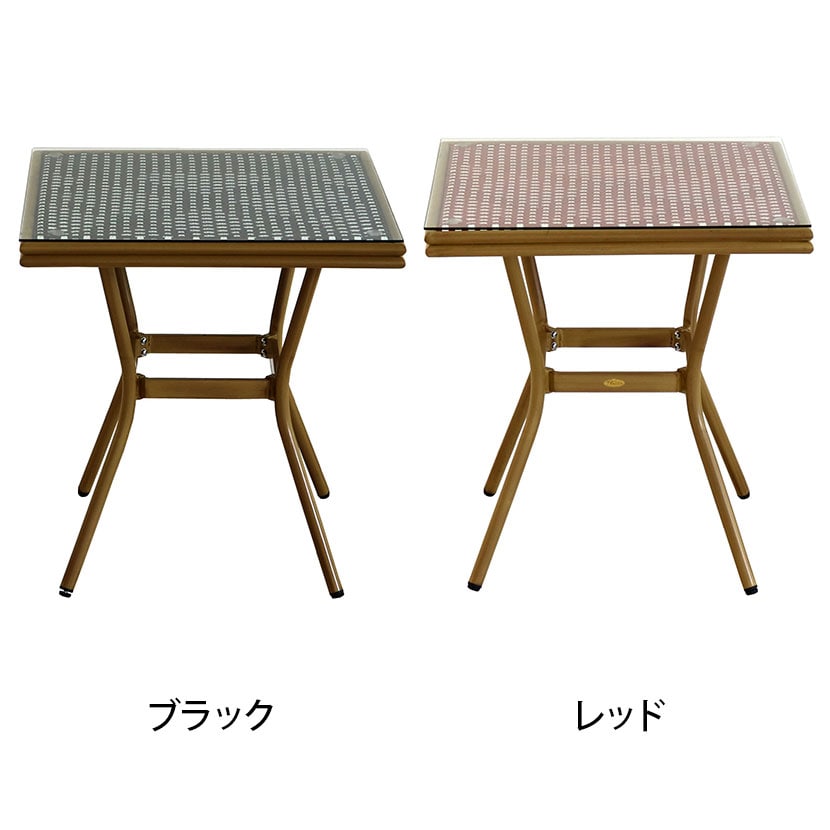 送料無料】 スクエアテーブル Pleaisir(プレジール) 四角テーブル