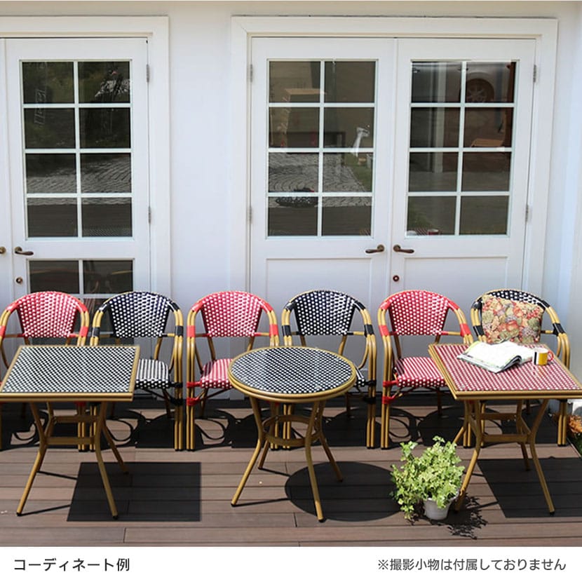 送料無料】 スクエアテーブル Pleaisir(プレジール) 四角テーブル
