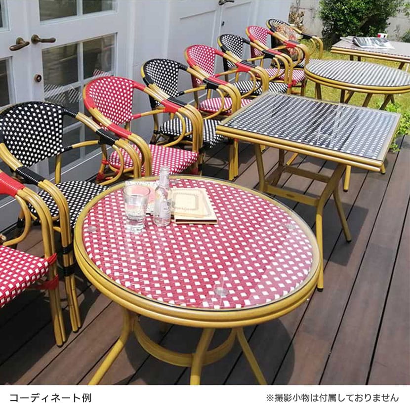 送料無料】 スクエアテーブル Pleaisir(プレジール) 四角テーブル
