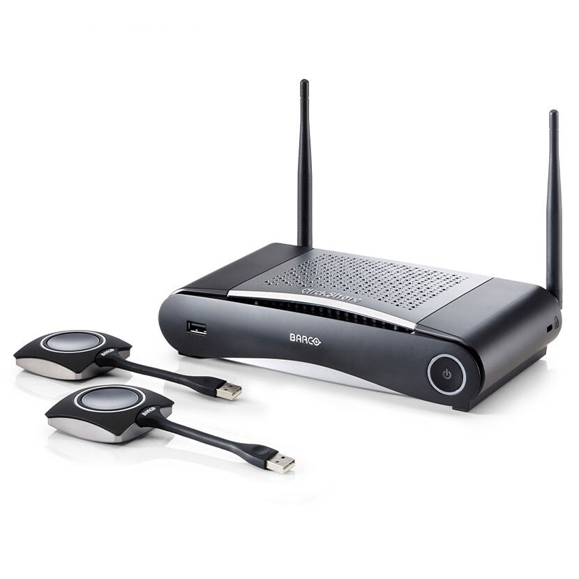 Barco USB Type-A 最大接続デバイス数16 ワイヤレスプレゼンテーションシステム WEB会議システムの通販 | オフィスコム CSEシリーズ ClickShare CSE-200 本体+専用ボタン2個 高評価新作