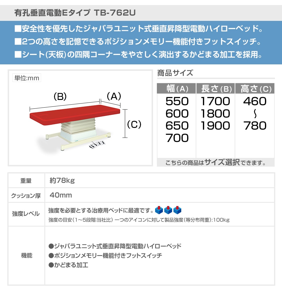 90%OFF!】【90%OFF!】ナビス（アズワン） カラフル電動診察台 メモリ 背上げ付 650×1800mm ライトブルー 1台 その他 