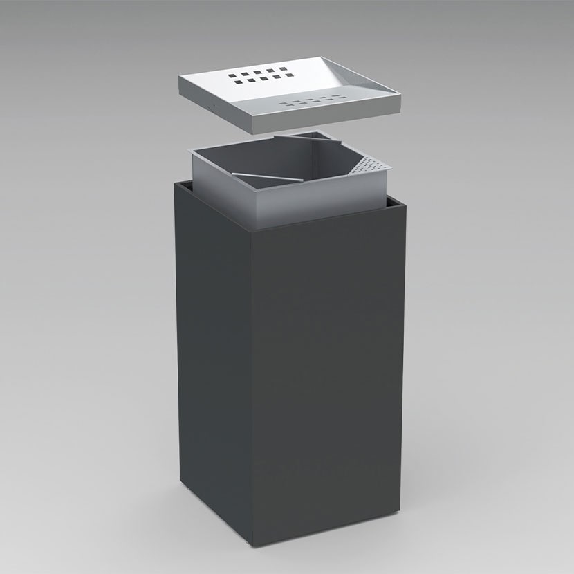 送料無料】 テラモト large ashtray(ラージアッシュトレイ) 灰皿 15L