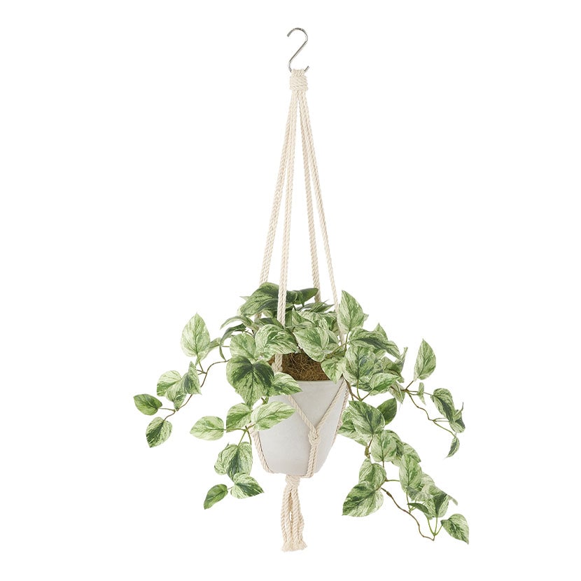 送料無料】 観葉植物 人工樹木 フェイクグリーン 造花 マーブルポトス 