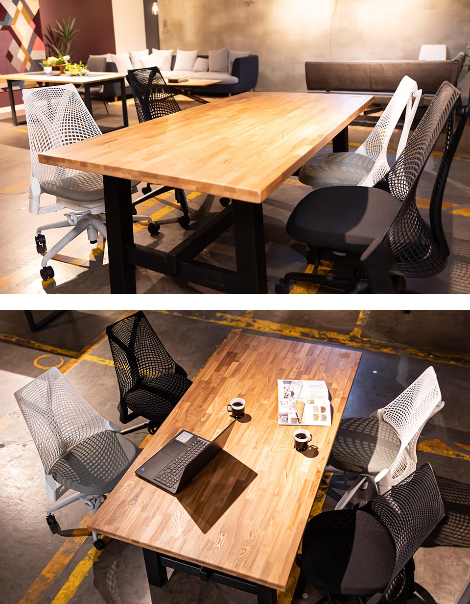 送料無料】 Sayl Chair セイルチェア ブラックフレーム アームレス 前