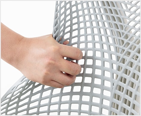 内蔵されたポスチャーフィット