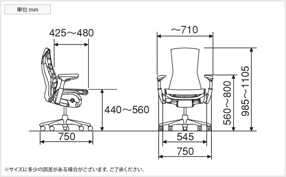 TKB-CN122A-GG-SBK 商品サイズ1