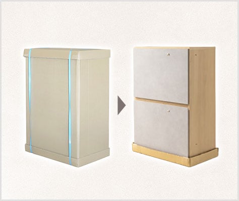 届いてすぐに使える国内生産・完成品
