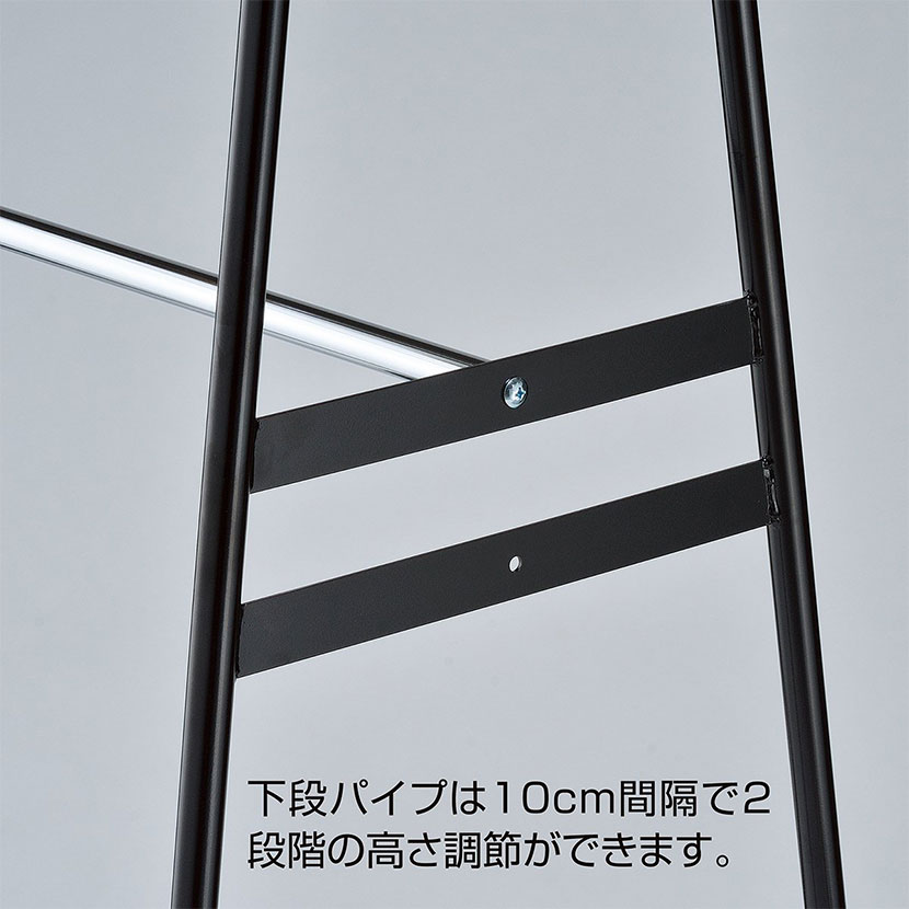 送料無料】 Zハンガーラック 強化タイプ 2段 コートハンガー