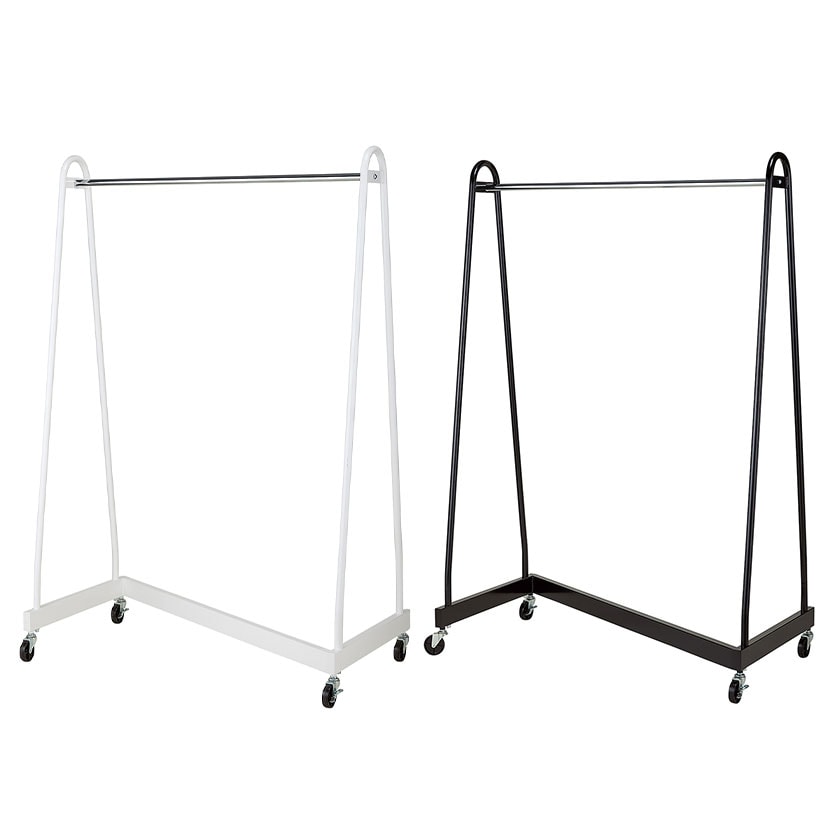 Z�n���K�[���b�N �����^�C�v 1�i �R�[�g�n���K�[ �L���X�^�[�t�� �X�`�[���� ��1200×���s665×����1790mm �Ɩ��p �A�p���� �q�� �X�܏Y�� ��Y��