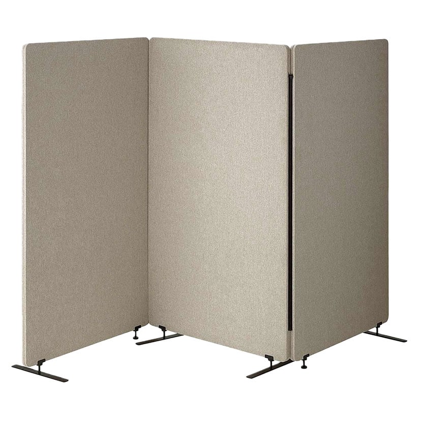 送料無料】 吸音パーテーション 3連タイプ 間仕切り 衝立 自立式パネル