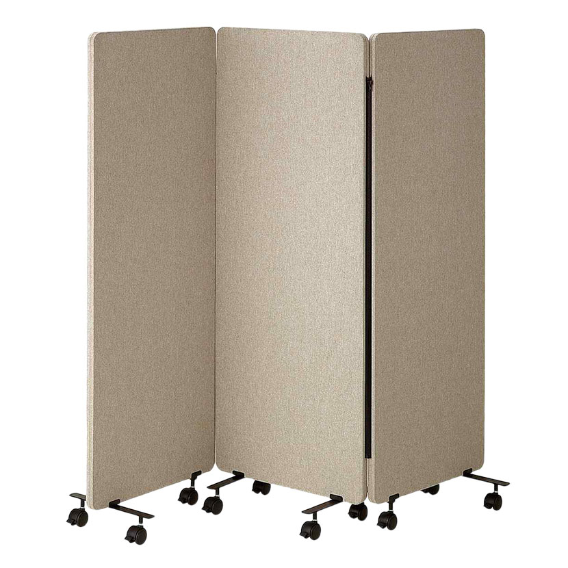 送料無料】 吸音パーテーション 3連タイプ 間仕切り 衝立 自立式パネル