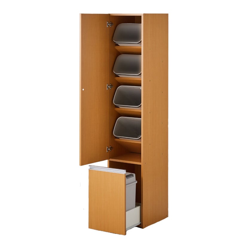 【used】アンティーク 調 ダストボックス　15Lペール付 楽天市場】【ほぼ完成品】4色から選べる ダストボックス 15L ペール