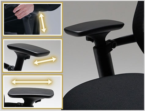 3Dアームレスト