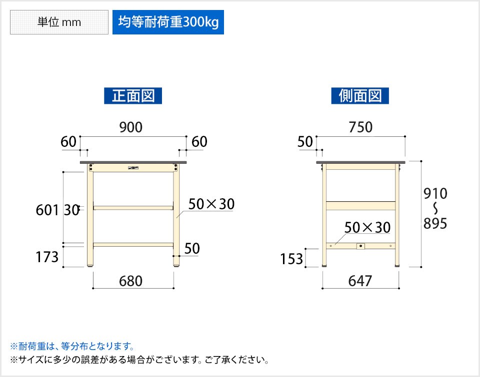 YA-SWPH-975S2 商品サイズ1
