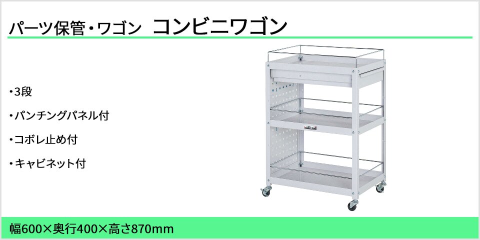 機能的で小回り抜群のコンビニワゴン