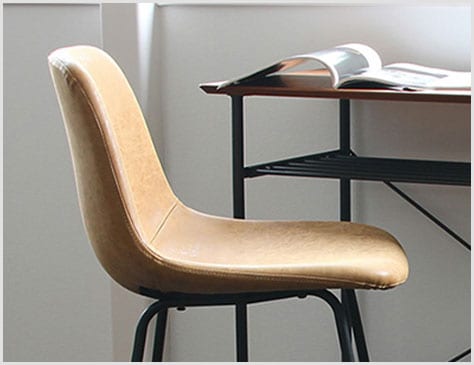 体に寄り添うラウンドフォルム